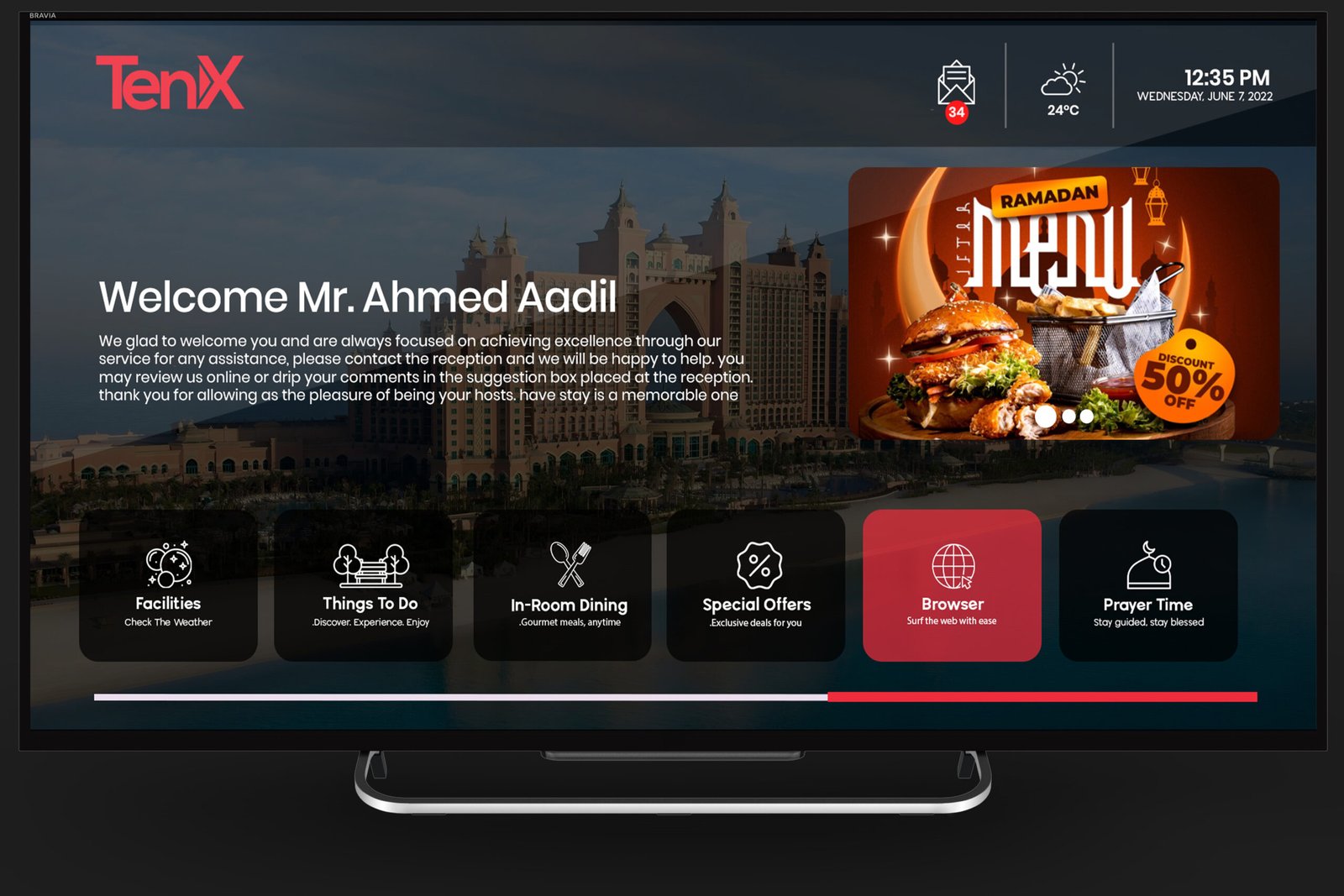 Hospitality IPTV Software Services