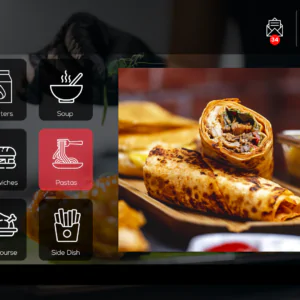 IPTV Software UI For Food Ordering