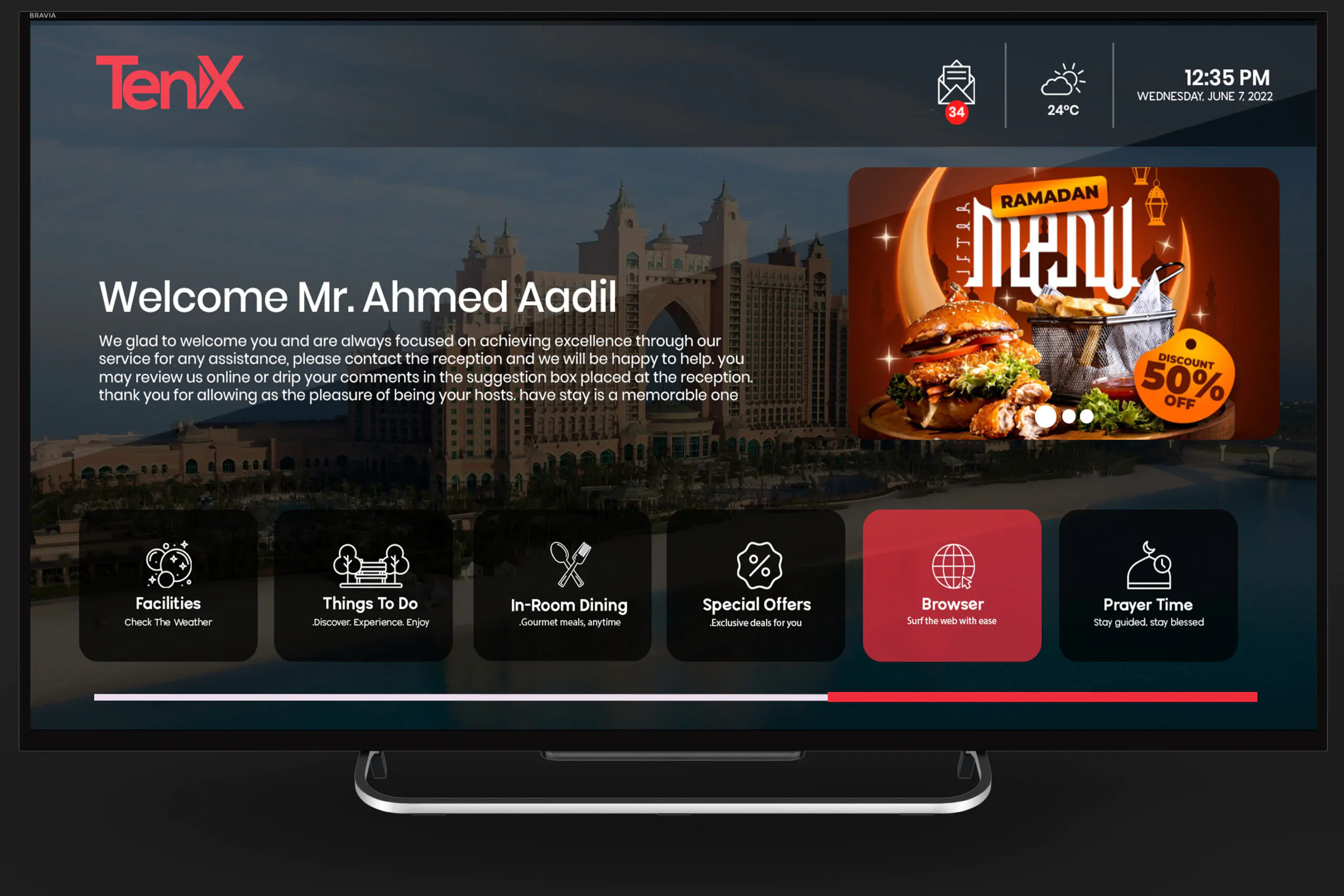 Hospitality IPTV Software Services